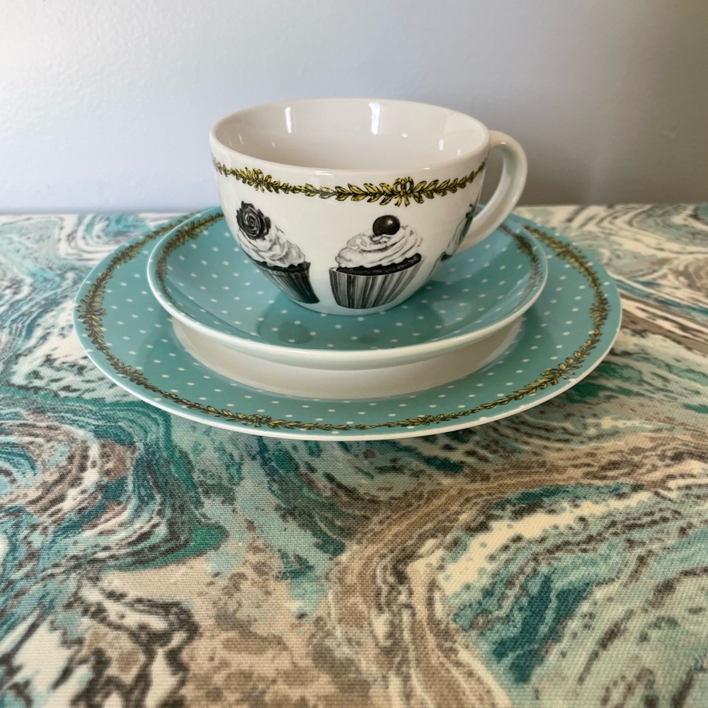 Katie Alice ~Cup & Saucer Cupcake Couture Collection